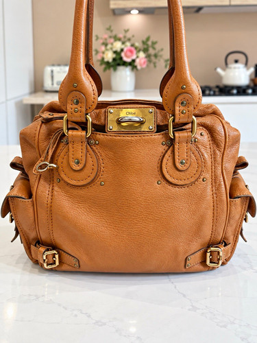 Chloé paddington tan leather - paddington,