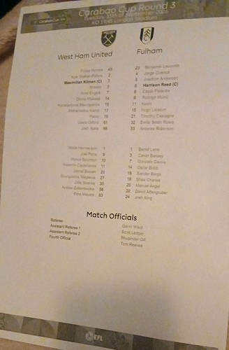 West ham united fulham - west,