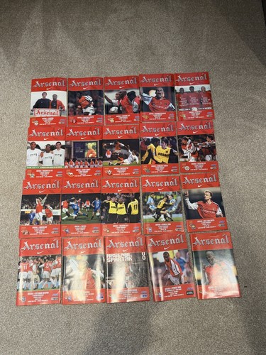 Arsenal matchday programmes - arsenal,