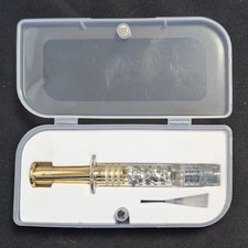 7 grams .999 Silver Shot Syringe Werewolf Fever Prevention Unique Novelty Gift