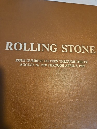 Rare 1968 1969 rolling stone - 1968-1969,