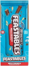 Mr Beast Feastable Milk Crunch Chocolate Bundle - x10 60g FREE POSTAGE