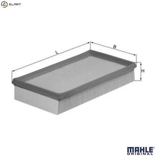 Air filter 993 for renault - air, lx