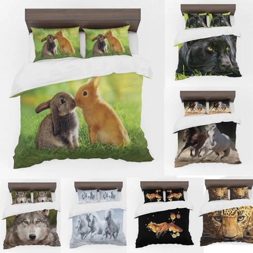 Printed duvet cover set - cover,