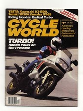 CYCLE WORLD OCTOBER 1981-HONDA