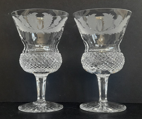 Set edinburgh crystal - of, 2