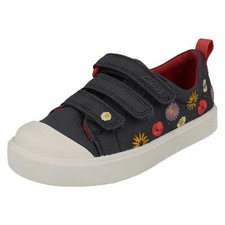 Girls Clarks Casual Floral