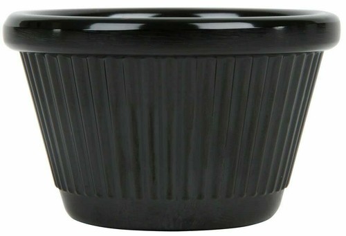 Melamine fluted ramekin - melamine,