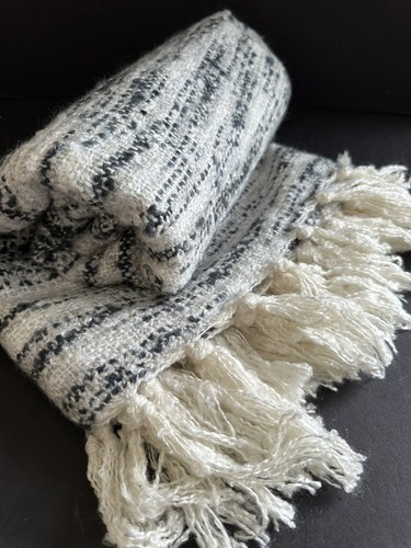 West elm throw blanket - blanket, blue