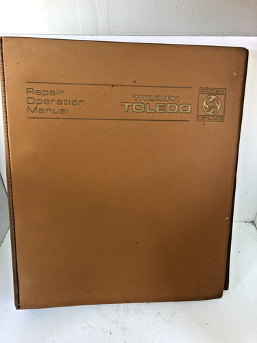 Triumph toledo genuine repair - triumph,