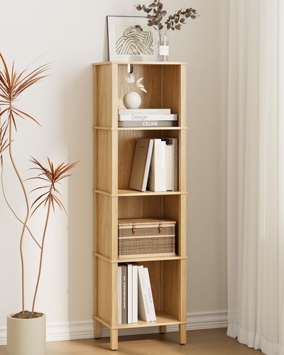 Apetaccat bookcase tier - 4,