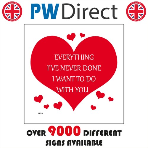 Sign everything never - i've,