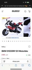 BMW S1000RR 12V Electric Ride-On Bike Motorbike for Kids