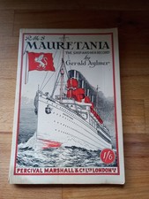 Cunard R.M.S. Mauretania The