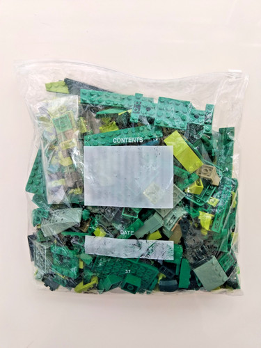625g assorted lego green - lego,