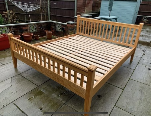 Stunning solid oak framed long - oak,