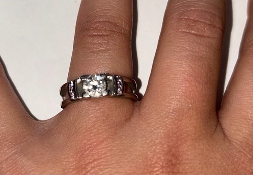 18ct white gold - , engagement