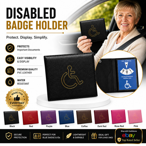 Disabled badge holder - disabled,