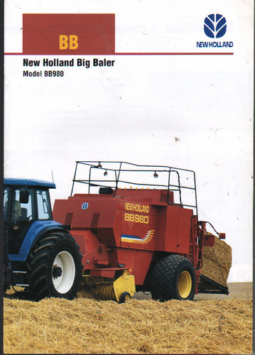 New holland model bb980 big - holland, bb980"