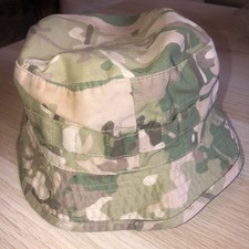 Multicam Camouflage Bucket Hat Bush Jungle Short Brim British Army Military