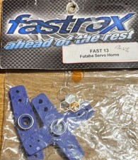 Fastrax FAST 13B Futaba Servo Horns - Blue