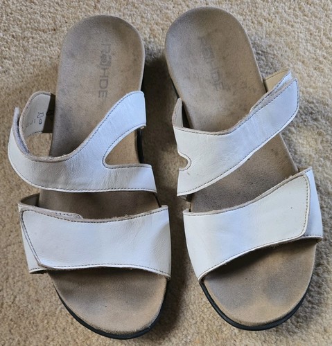Rohde white leather slip - rohde,