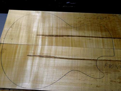 Flame maple carved - maple,