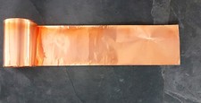 2 guages Copper Foil Sheet Metal 16cm wide x 3.3m and 30cms wide x 70cms