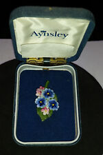 Aynsley vintage fine bone china broach