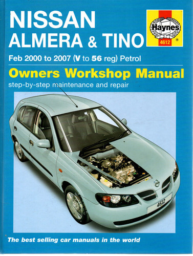 Haynes hardback nissan almera - haynes,