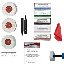 Bench Grinder Metal Polishing