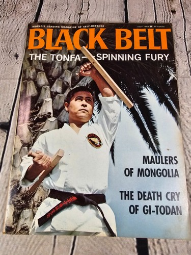 Vintage 1969 black belt - vintage,
