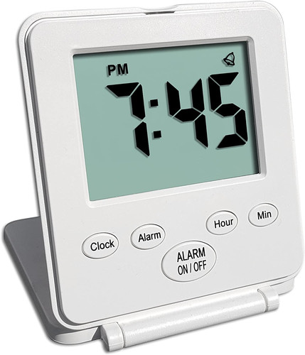 Digital travel alarm clock - digital,