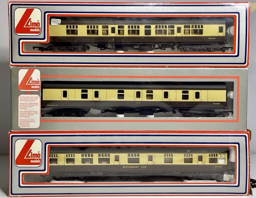Lima mk1 coaches in gwr - lima,