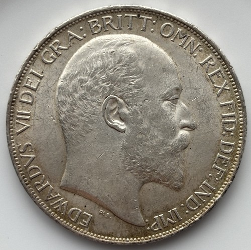 1902 edward vii silver crown - 1902,