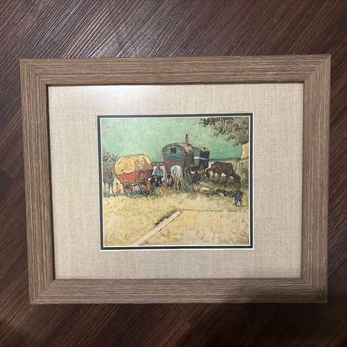 Framed gypsy camp vincent - camp,