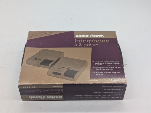 Never used radio shack - radio,