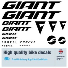 Giant PROPEL new bike decals