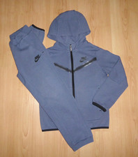 NIKE TECH FLEECE FULL TRACKSUIT BOYS AGE 6-7 BLUE RRP £80