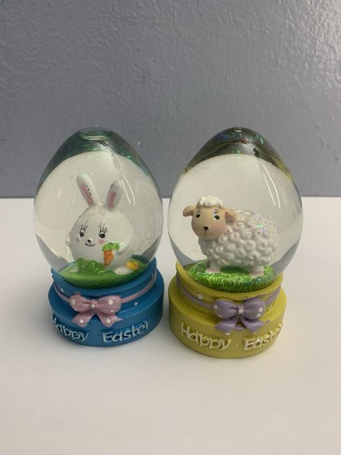 Egg shaped easter snow - shaped,