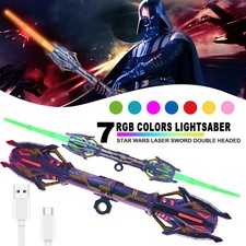 7 Colors Changing Double Head