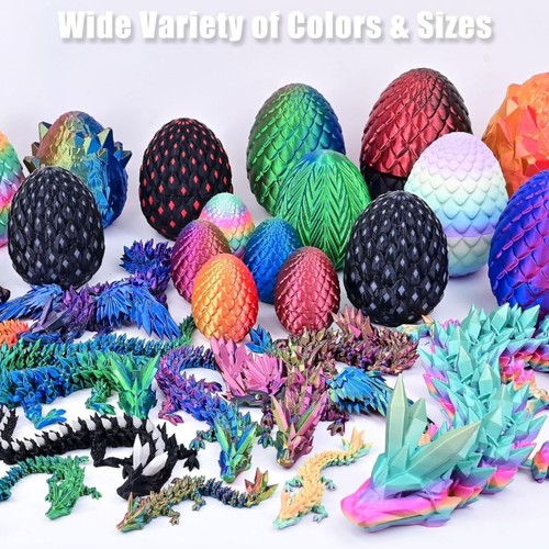 Printed dragon egg - 3d, in