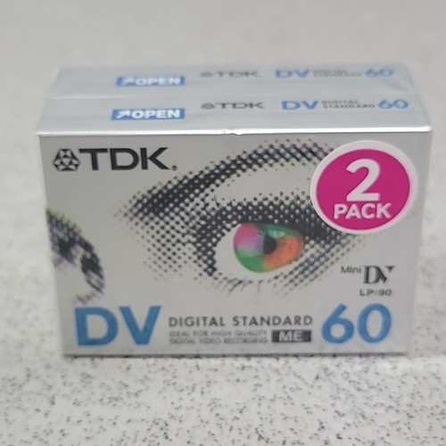 Digital video cassettes - digital, dv60