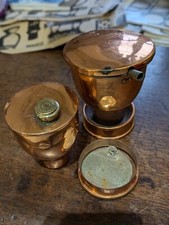 Very Unusual - Antique WW1 Military Campaign Copper Stove