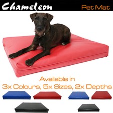 Dog Mat mattress Bed Kennel cage run house Waterproof 840D leather look