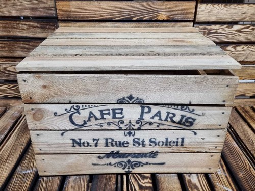 Cafe paris rustic - rustic, vintage