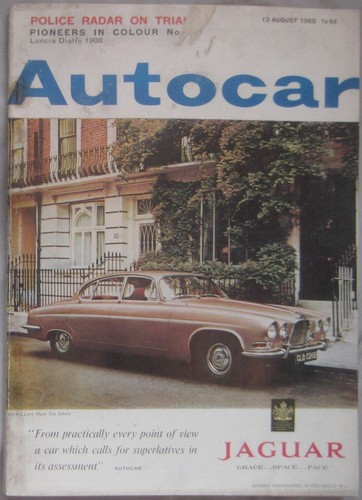 Autocar magazine 1965 - autocar,