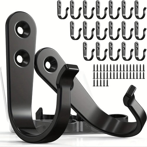 24pcs hooks screws - 16, screws)