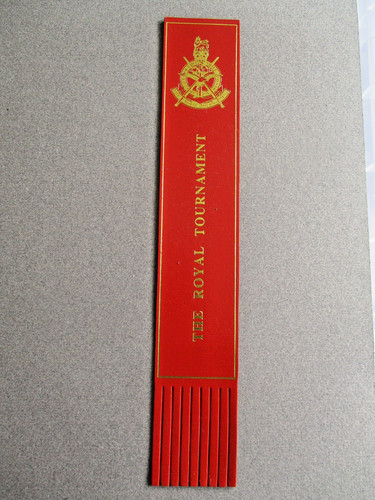 Leather bookmark the royal - bookmark,