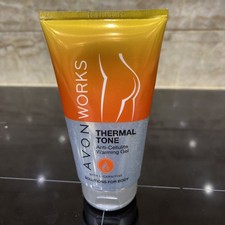 Avon Works Thermal Tone Anti-Cellulite Warming Gel 150ml Rare & Discontinued ￼